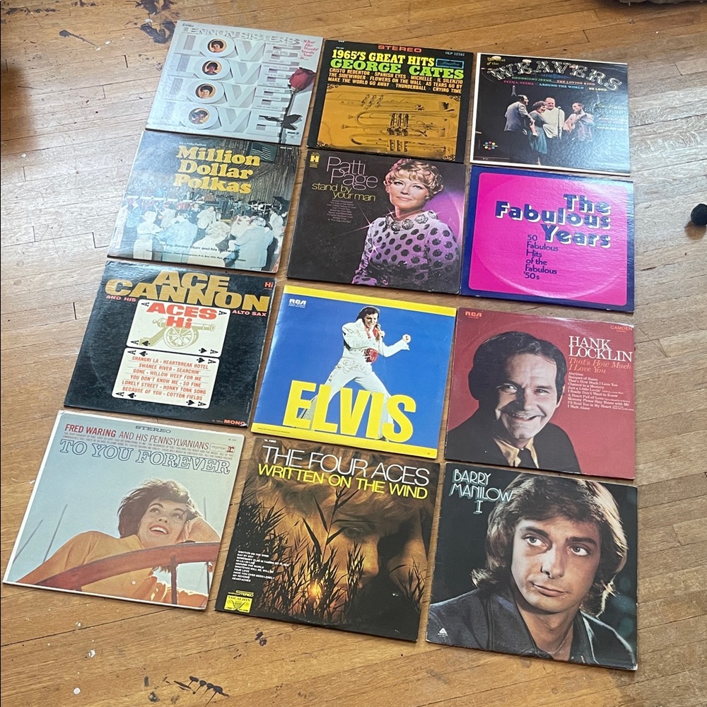 Vintage Vinyl 12 inch Records for sale